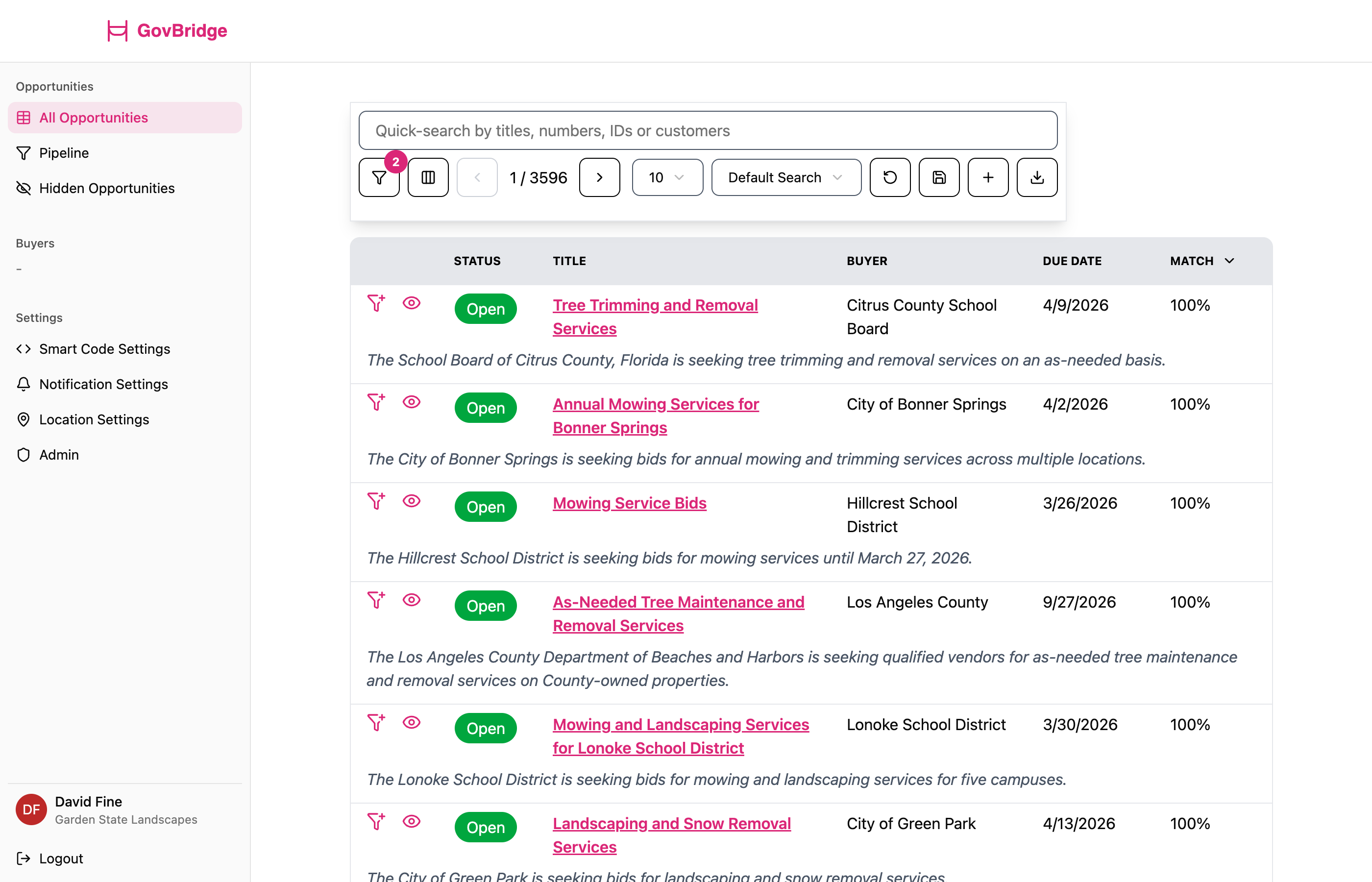 GovBridge whitelabel example