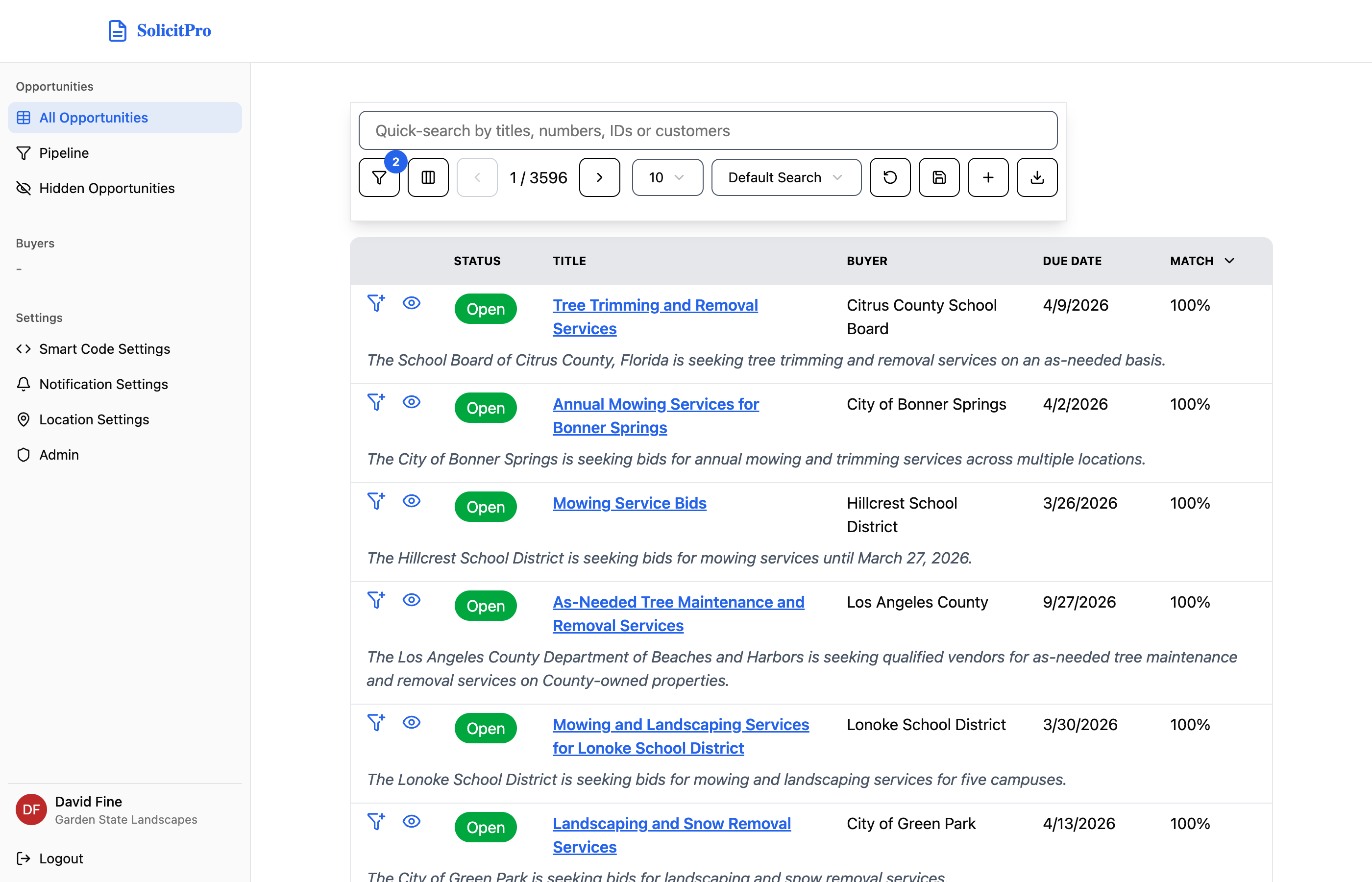 SolicitPro whitelabel example